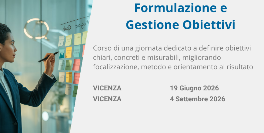 Formulazione e Gestione Obiettivi
